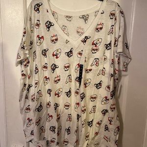 Torrid rock and roll doggy shirt! Size 3!